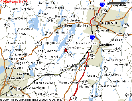 map of area